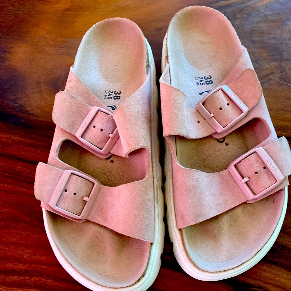 Birkenstock Papillio suede sandals